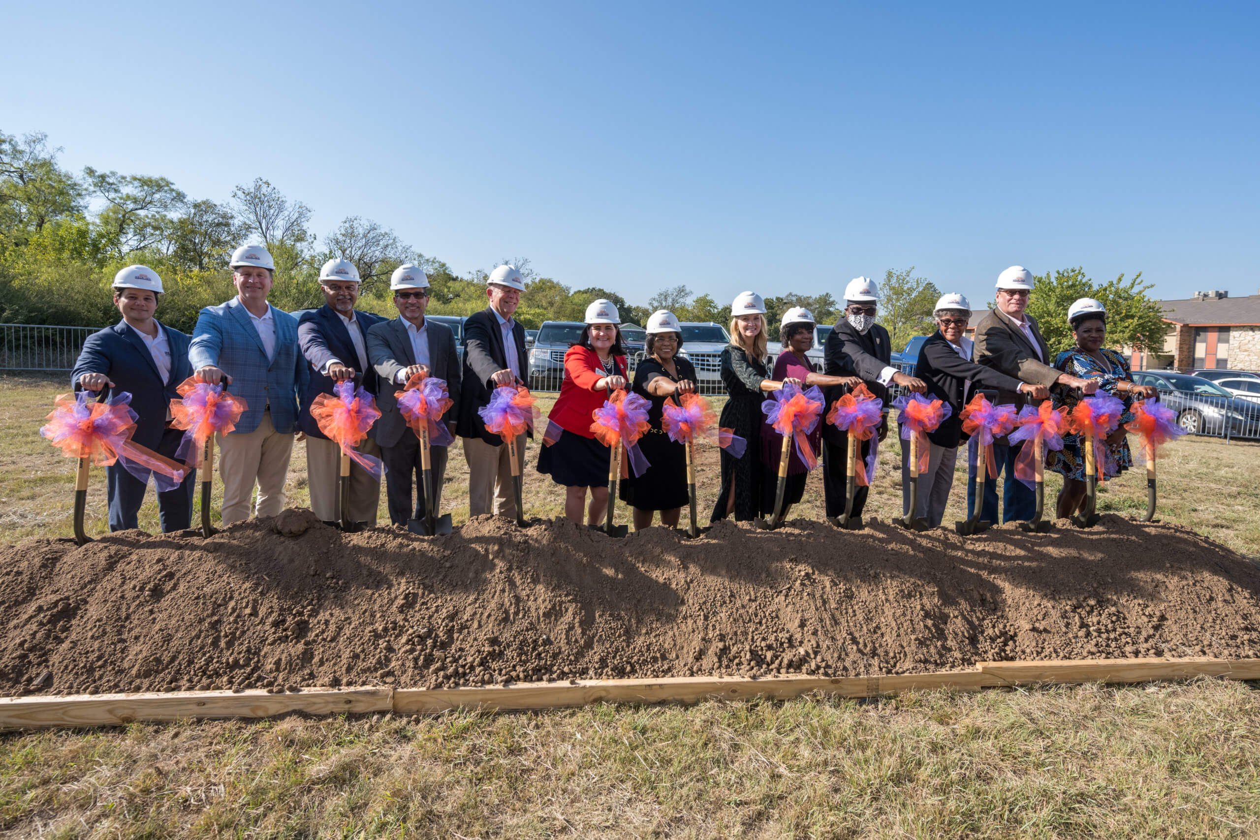 Stop Six Community, Fort Worth Leaders Kick Off Choice Neighborhood Construction