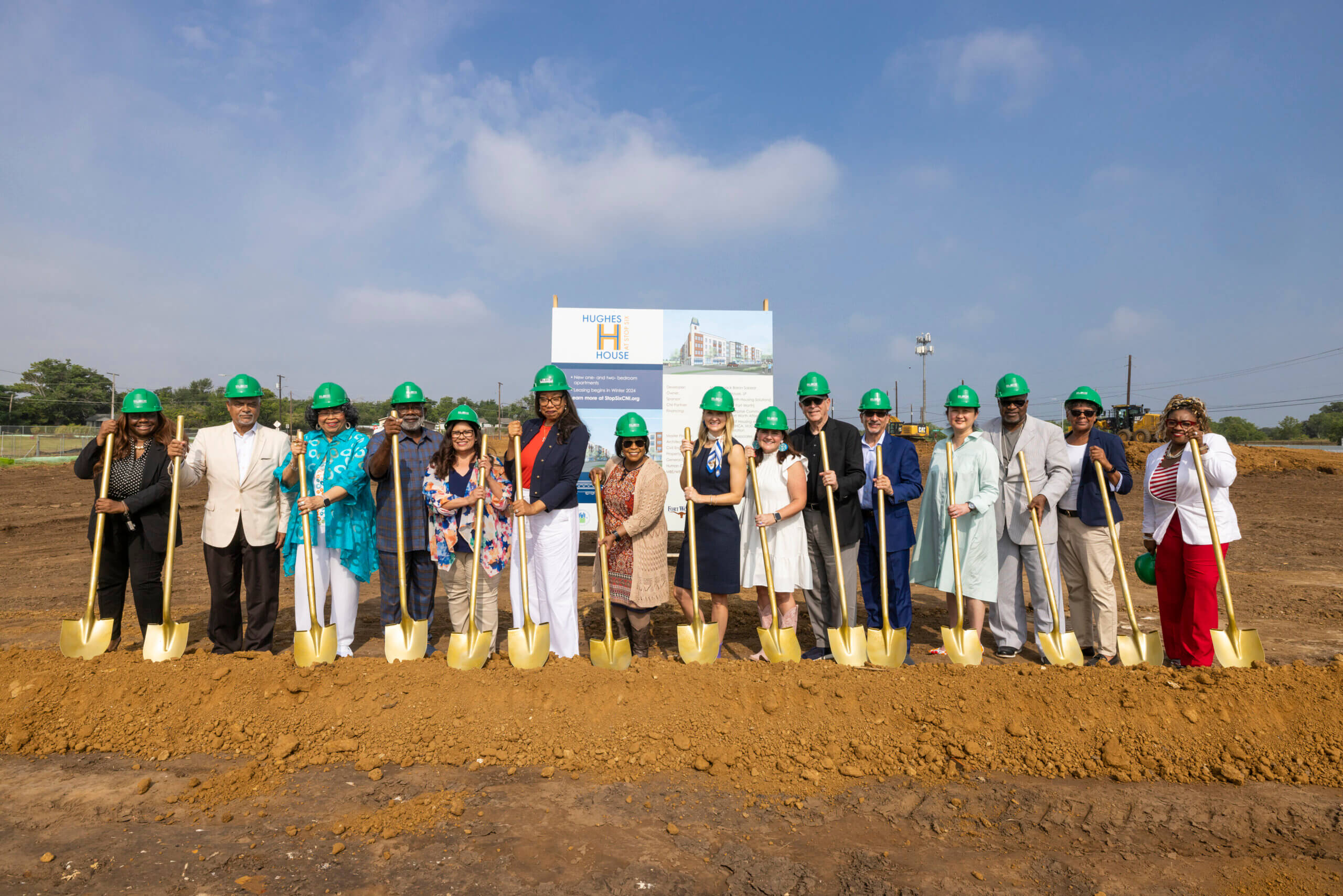 Hughes House Breaks Ground in Another Landmark Day for Stop Six